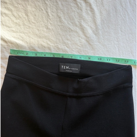 Aritzia Ten by Babaton Paramount Pant Black Split Leg High Rise - Picture 11 of 11